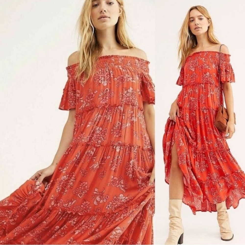 Free People Barclay Dress Maxi, Size XS